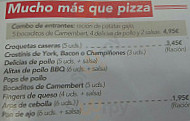 Telepizza menu