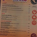I Love Mexico menu