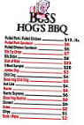 Hickory Road Bbq Catering Co. menu