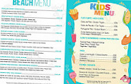 Pearl Beach Club Punta Cana menu