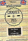 Croque's Pies menu