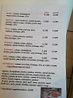 La Strada De Line menu