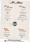 Les 3 Vallées Café menu