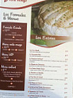 Les Amarres menu