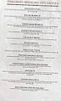 Romanza menu