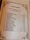 King Dragon Restaurant menu