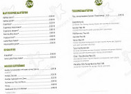 Musikcafé B14 menu