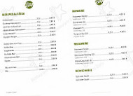 Musikcafé B14 menu