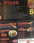 Ema Pizza menu