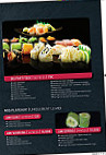 Umi Sushi menu