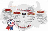 Maison Du Boeuf menu