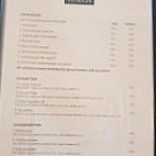 Venezia Kolvereid menu
