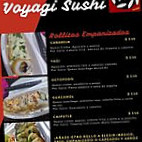 Voyagi Sushi menu