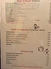 Le Baribal menu