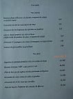 La Grange Du Levat menu