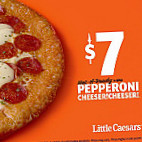 Little Caesars Pizza inside