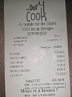 Le Dol'y Cook menu