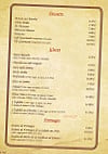 La Côte Braisée menu