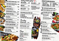 The ZEST Thai Experience menu