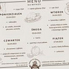Browar Prost menu