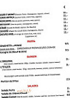 Roma Antica menu