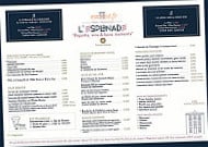 L'esplanade Hôtel Le Pellerin 44 menu