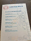 Lobster House menu