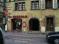 Maharaja outside