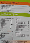 La Cuisine Tartine menu