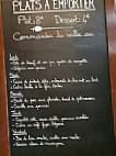 Le Karad'oc menu