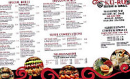 Kuru Sushi And Grill menu