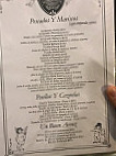 Tirifilo El Bodegon menu