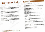 Le Tonneau menu