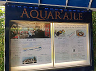 Aquar'aile menu