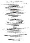 The 1837 Victor Hugo menu