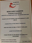 Auberge de Ceilloux menu