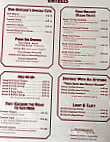 Sinibaldi's menu