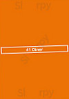 41 Diner menu