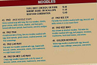 Chopstix Thai menu