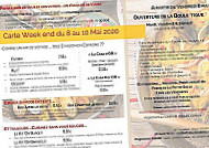 La Boule D'or Traiteur menu