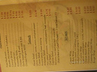 Tua Cucina menu