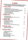 Auberge Du Val De Rance menu