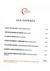 Le Copper menu