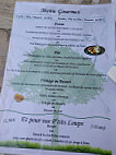 L'orangerie D'azay menu