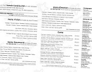 Le Vivier, L'isle-sur-la-sorgue menu