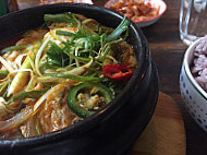 By Korean food