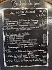 Le Bistrot Du Port menu