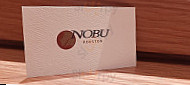 Nobu menu