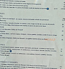 Maison Mer menu