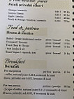 Tinel Speciality Coffee Shop menu